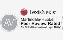 LexisNexis | AV | Martindale-Hubbell | Peer Review Rated | For Ethical Standards And Legal Ability