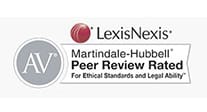 LexisNexis | AV | Martindale-Hubbell | Peer Review Rated | For Ethical Standards And Legal Ability